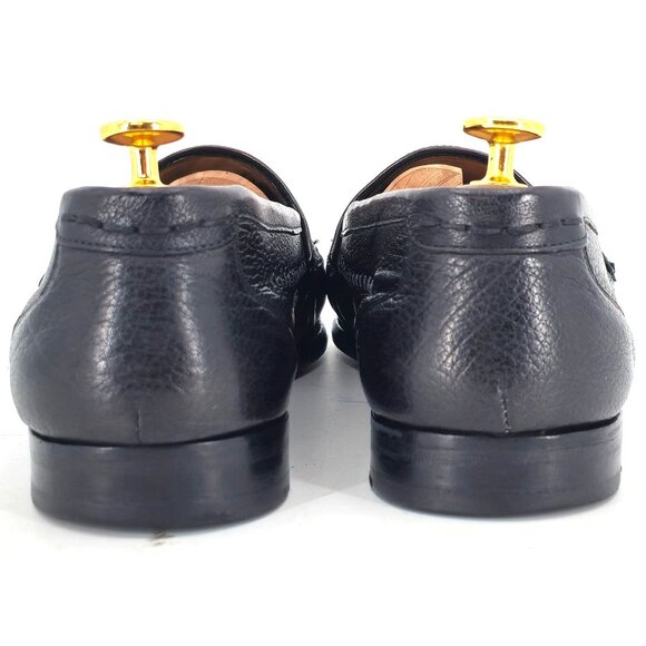 Mezlan Exotic Crocodile and Calf Leather Moc Penny Loafers Mens 10.5 Dress Shoes main image 6